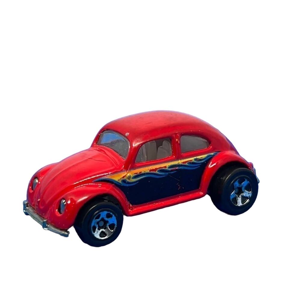 Hot Wheels 1988 VW Bug/Beetle Vintage Classic Red Prototype Test wheel